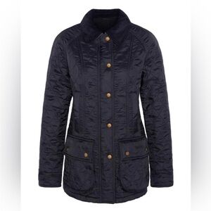 Women's Barbour Quilted Black Jacket